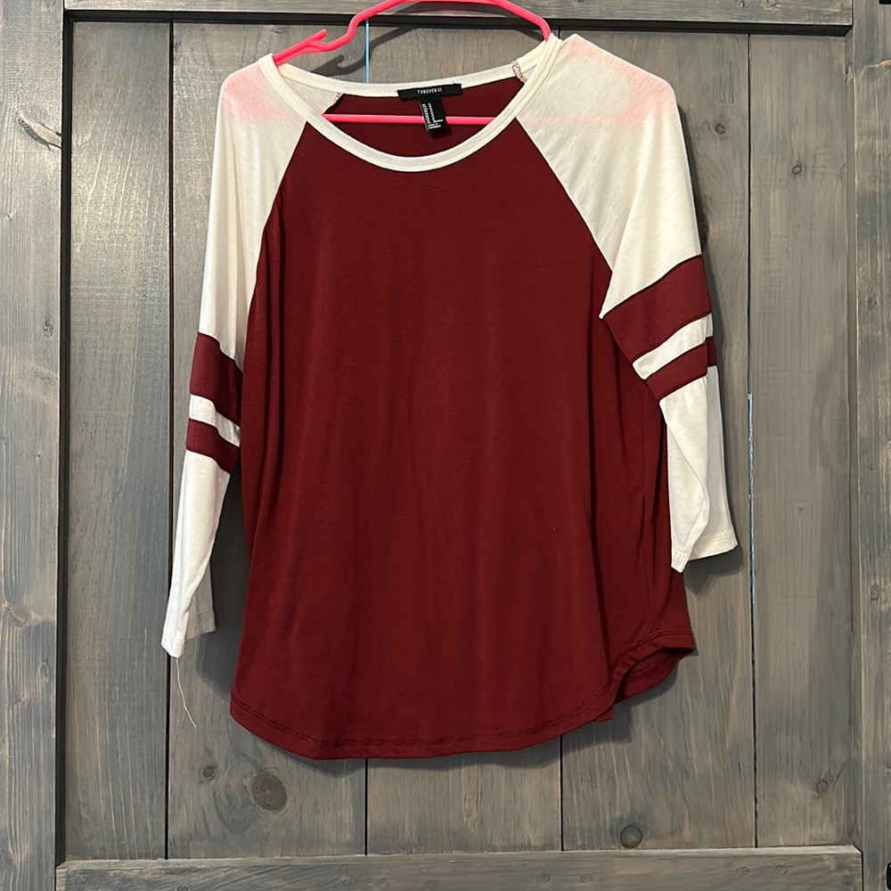Forever 21 Raglan Top